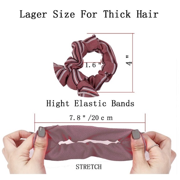 Hair ribbon scrunchie bundle - Picture 5 of 5